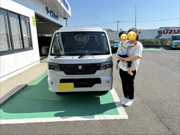スーパーキャリイ　納車させて頂きました！